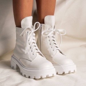 Designer Boots - White Clouds - 1026-96