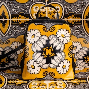 Designer rugzak - Yellow Flowers Chic - 5048-5