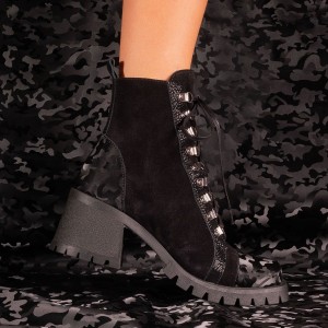 Designer laarzen - Unicorn Black - 1106-38