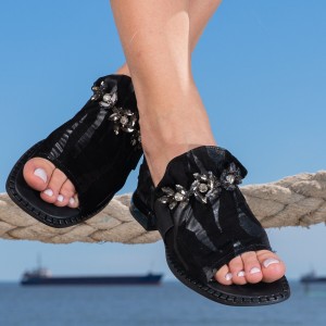 Designer Sandalen - Vivo Black - 1061-77