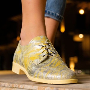 Designer schoenen - Yellow rainbow - 989-62