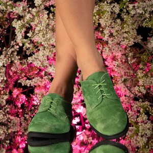 Designer schoenen - Charm Green - 989-69